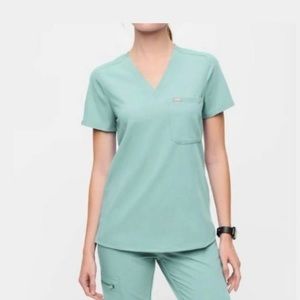 Figs Catarina top in seaglass